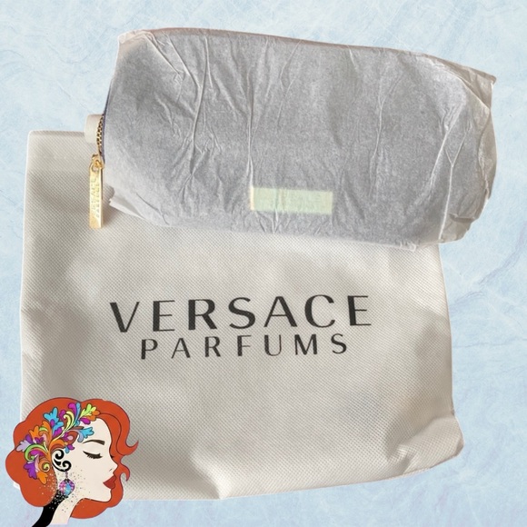 Versace Elegant Navy/Gold Women's Pouch/Clutch - Picture 2 of 11